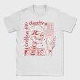 Skeleton And Coffee Drink Till, Tricou Barbati (Unisex)