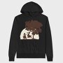 Sisters Playing Swinging, Hanorac Oversize Barbati (Unisex)
