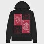 Simple Sakura Flowers 06, Hanorac Oversize Barbati (Unisex)