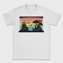Silhouetted Aquarium, Tricou Barbati (Unisex)