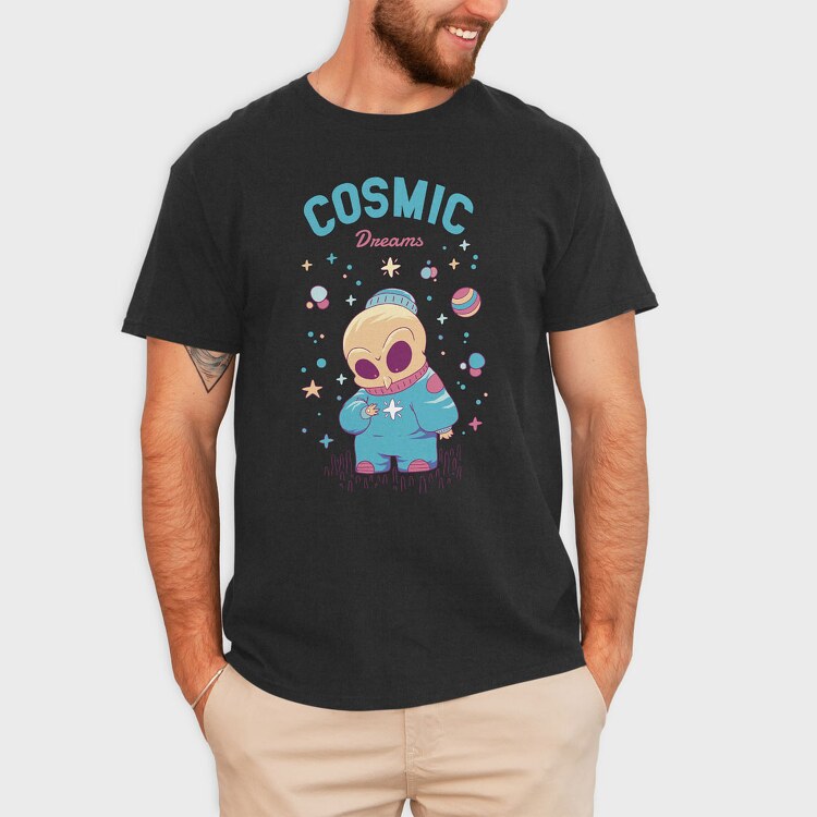 Cosmic Dreams, Tricou Barbati (Unisex)