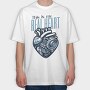 Mechanical Heart Anatomy Real Heart, Tricou Oversize Barbati (Unisex)