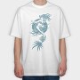 Mermaid Graphic, Tricou Oversize Barbati (Unisex)