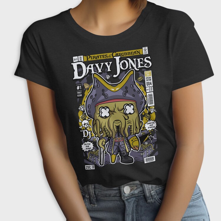 Davy Jones Pirate Treasure, Tricou Femei