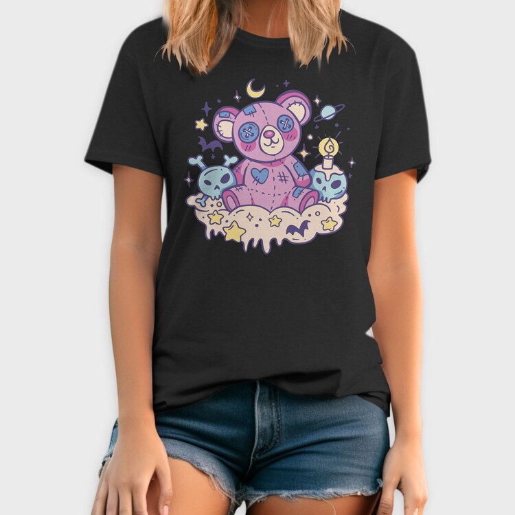 Teddybear Creepy Kawaii, Tricou Barbati (Unisex)