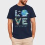 Love My Planet, Tricou Barbati (Unisex)