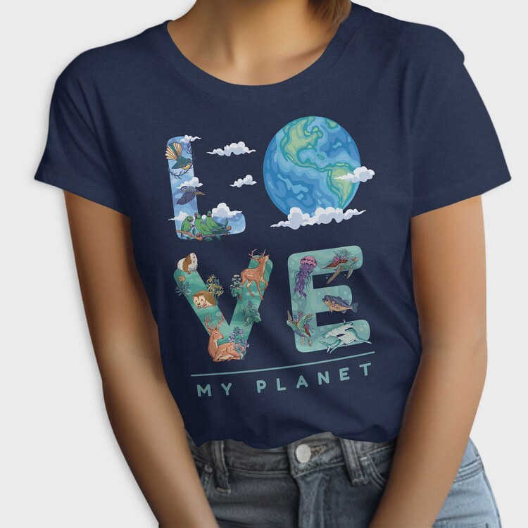 Love My Planet, Tricou Femei