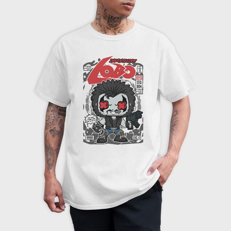 Lobos Edge, Tricou Barbati (Unisex)