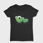 Green Caterpillar Smile, Tricou Femei