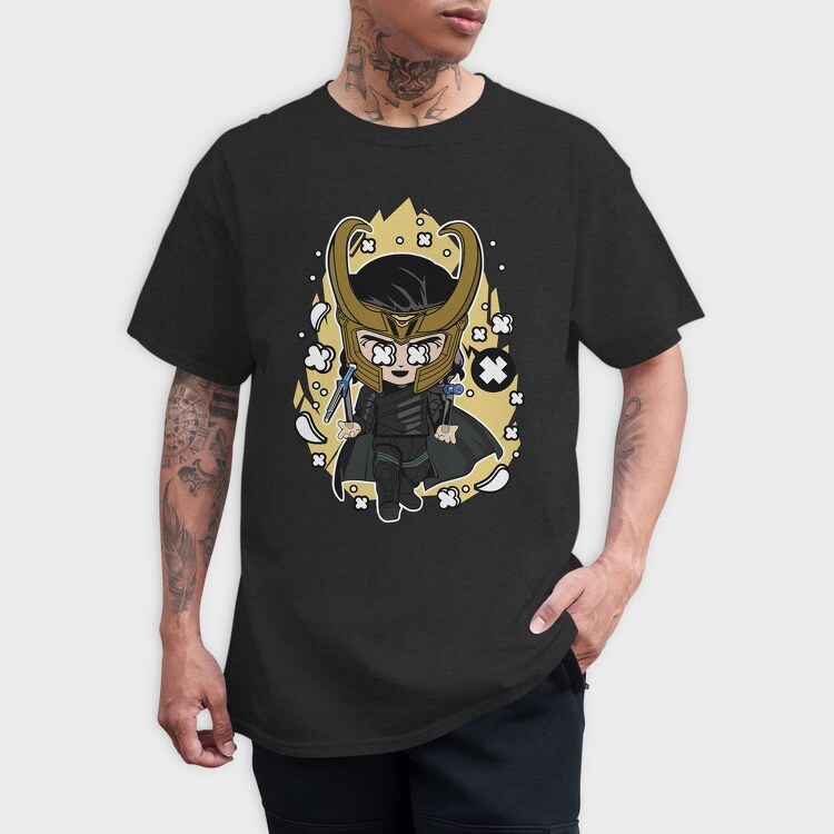 Lokis Thunder Strike, Tricou Barbati (Unisex)