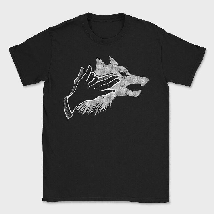Wolf Shadow, Tricou Barbati (Unisex)
