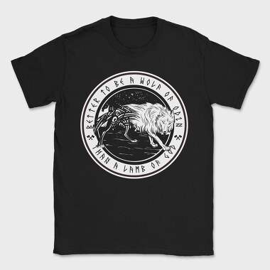 Wolf Of Odin Fenrir, Tricou Barbati (Unisex)