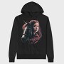 Woman And Horse Animal Girl, Hanorac Oversize Barbati (Unisex)