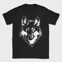 Wolf Wild Animal Head, Tricou Barbati (Unisex)