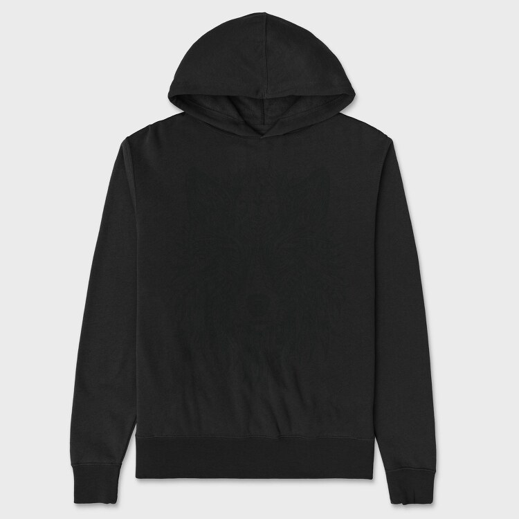 Wolf Head 001, Hanorac Oversize Barbati (Unisex)