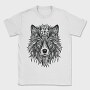 Wolf Head 001, Tricou Barbati (Unisex)