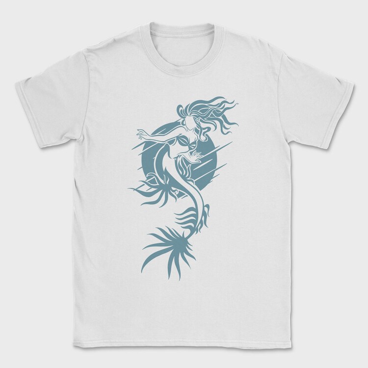 Mermaid Graphic, Tricou Barbati (Unisex)