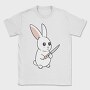 Menacing Psycho Bunny, Tricou Barbati (Unisex)