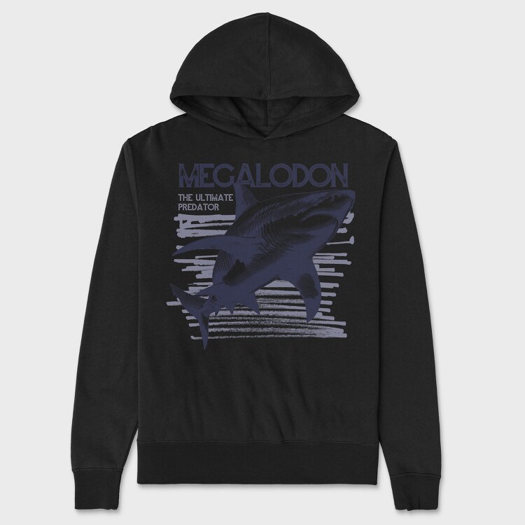 Megalodon Ultimate Predator, Hanorac Oversize Barbati (Unisex)