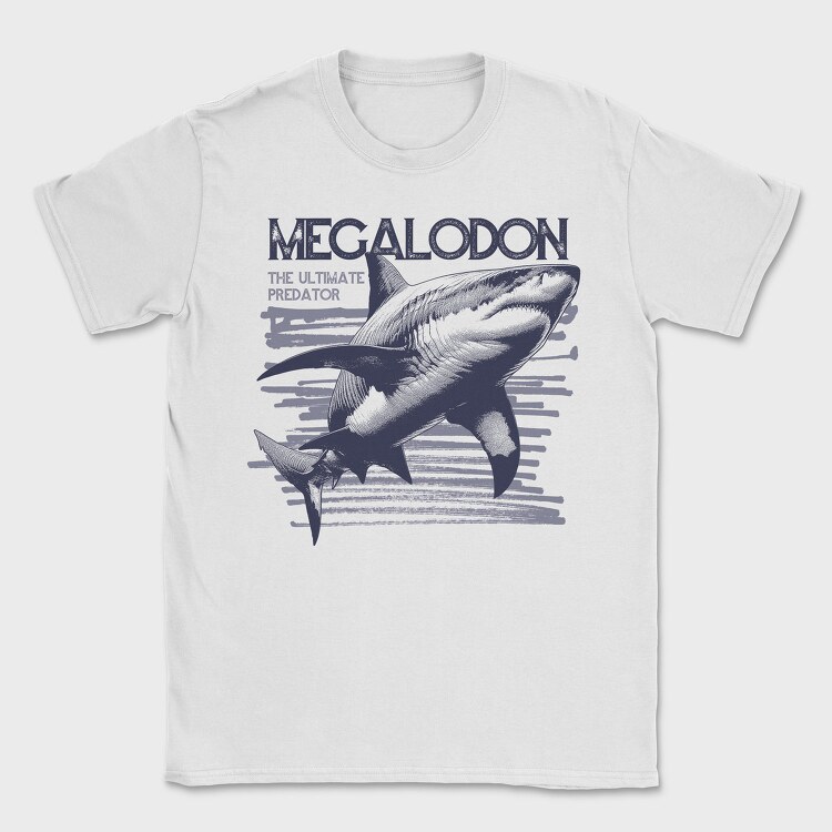 Megalodon Ultimate Predator, Tricou Barbati (Unisex)