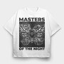 Masters Of The Night Moth Butterflies Halftones, Tricou Oversize Barbati (Unisex)