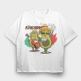 Mariachi Mexican Avocados, Tricou Oversize Barbati (Unisex)