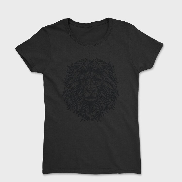 Mandala Lion Leon 001, Tricou Femei