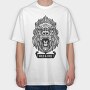 Gorilla Illustration, Tricou Oversize Barbati (Unisex)