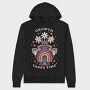 Growth Takes Time Floral Vase 02, Hanorac Oversize Barbati (Unisex)