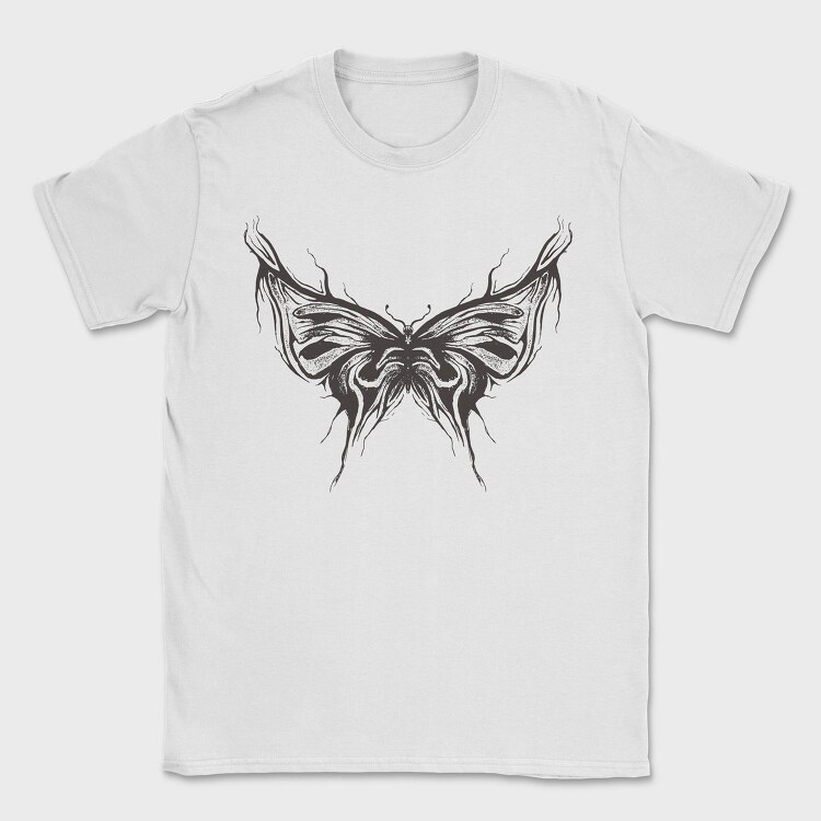 Grunge Butterfly Abstract Trash, Tricou Barbati (Unisex)