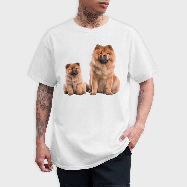 Chowchow, Tricou Barbati (Unisex)