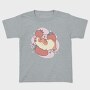 Guinea Pig And Strawberries Kawaii With, Tricou Copii