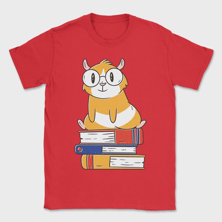 Guinea Pig Books Guine, Tricou Barbati (Unisex)