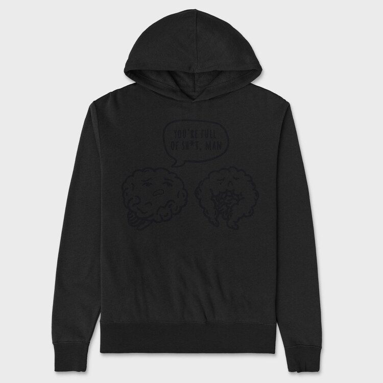 Gut Feeling Full Of Nc, Hanorac Oversize Barbati (Unisex)