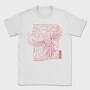 Halftone Spring Bird, Tricou Barbati (Unisex)