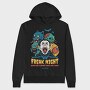 Halloween Monster Mash Freak Night, Hanorac Oversize Barbati (Unisex)