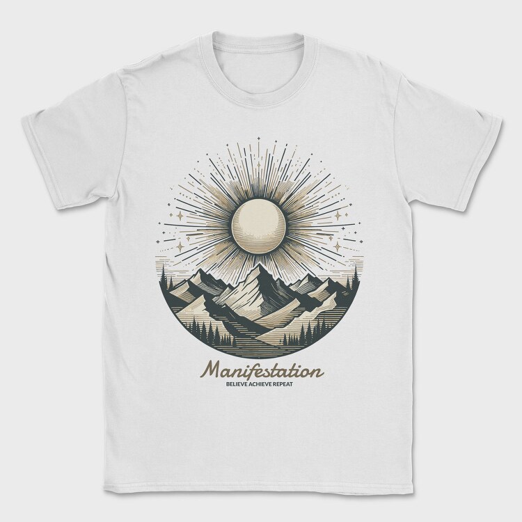 Manifestation Mountain, Tricou Barbati (Unisex)
