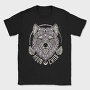 Mandala Wolf Moon Child Tote, Tricou Barbati (Unisex)