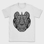 Mandala Rhino, Tricou Barbati (Unisex)