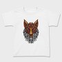 Mandala Fox Color 001, Tricou Copii