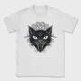 Mandala Cat Tattoo, Tricou Barbati (Unisex)