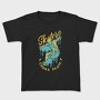 Man In Skateboard Quote Skaters Gonna Skate, Tricou Copii