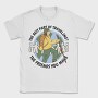 Man Hiking Over Planet Earth, Tricou Barbati (Unisex)
