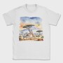 Majestic Wildlife Kilimanjaro Scene Mount Tote, Tricou Barbati (Unisex)