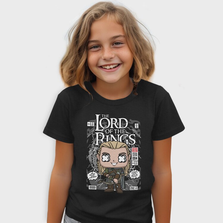 Lord Of The Rings Pop Art, Tricou Copii