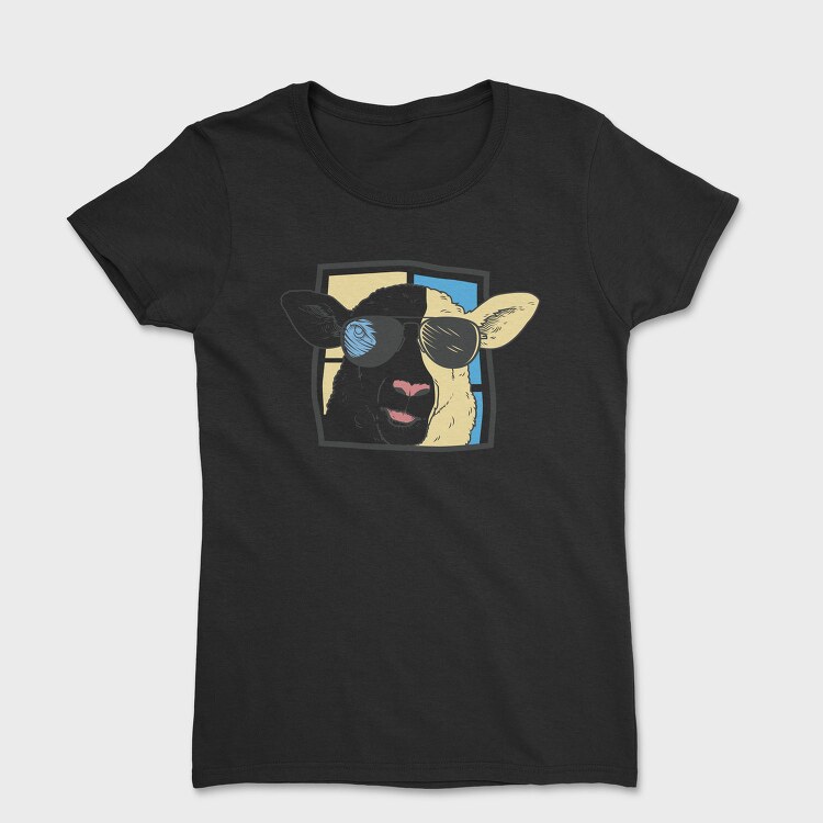 Sheep With Sunglasses, Tricou Femei