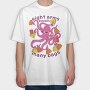 Shopping Octopus Humor, Tricou Oversize Barbati (Unisex)