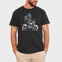 Big Foot Motorcycle, Tricou Barbati (Unisex)