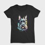 Scottish Terrier Color Splash, Tricou Femei