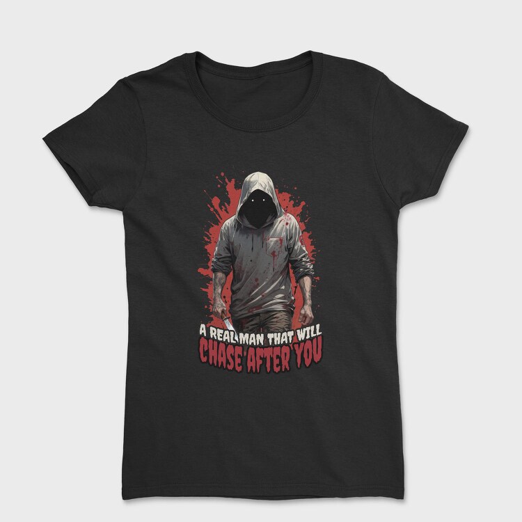 Halloween Chase Murderer, Tricou Femei